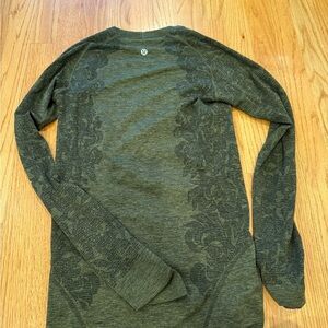 Lululemon swiftly tech olive green 6